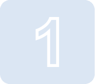 Number one on dark background.